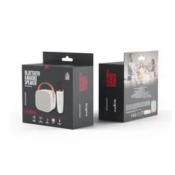 Zestaw karaoke Bluetooth Maxlife MXKS-100 - biały