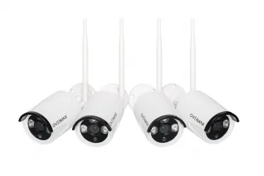 Zestaw do monitoringu OVERMAX CAMSPOT NVR 4.0 rejestrator + 4x zewnętrzna kamera IP WiFi