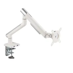 Uchwyt biurkowy gazowy do 1 monitora LED/LCD 17-32 cala + 1xUSB - ART L-19GD biały