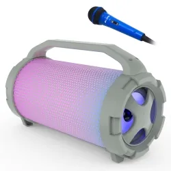 Podświetlany głośnik Bluetooth Adler AD 1169 FM USB SD AUX LED RGB