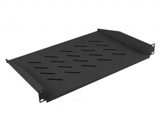 Półka do szafy RACK 19" 450/600/800/1000mm LANBERG 1U 483x315mm do 25kg czarna