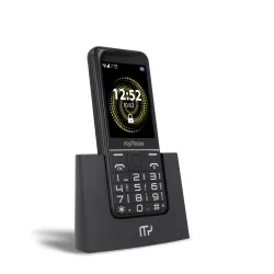 Telefon komórkowy telefon dla seniora myPhone Halo Q+ czarny Dual SIM Latarka Bluetooth