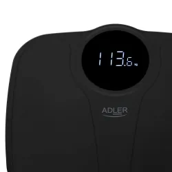 Elektroniczna waga łazienkowa Adler AD 8172 do 180 kg - czarna