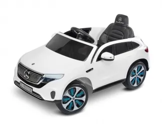 Samochód auto na akumulator Caretero Toyz Mercedes-Benz EQC 400 POLICJA akumulatorowiec + pilot - biały