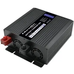 Inteligentna ładowarka do akumulatorów LiFePO4 AGM GEL SLA Qoltec Monolith 50A 12V