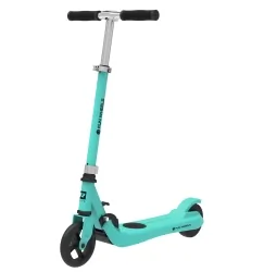 Hulajnoga elektryczna dla dzieci FUN WHEELS 100W 50kg - niebieska