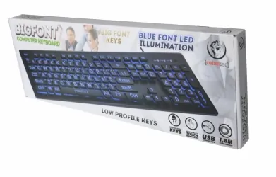 Klawiatura podświetlana dla seniora Rebeltec BigFONT