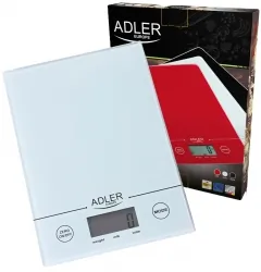 Elektroniczna waga kuchenna Adler AD 3138w biała