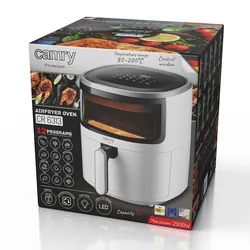 Frytkownica piekarnik beztłuszczowy Airfryer Camry CR 6313 5 L