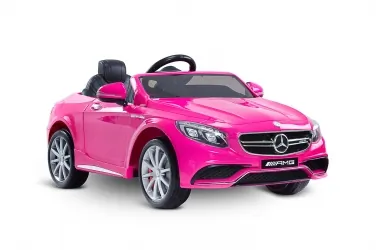 Samochód auto na akumulator Caretero Toyz Mercedes-Benz S63 AMG akumulatorowiec + pilot zdalnego sterowania - różowy