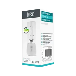Bezprzewodowy blender personalny Teesa szklany 450 ml