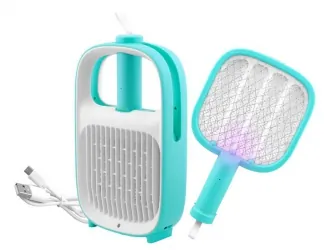Lampa owadobójcza UV z łapką na muchy