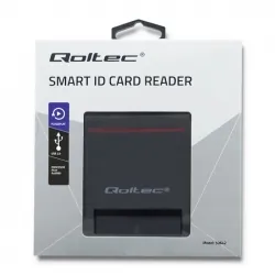 Inteligentny czytnik chipowych kart ID Qoltec SCR-0634 USB typu C
