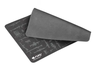 Klawiatura podświetlana graczy + słuchawki + myszka + mata - FURY THUNDERSTREAK 3.0