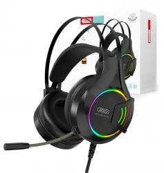 Gamingowe słuchawki nauszne XO GE-04 jack 3,5mm kolor czarny
