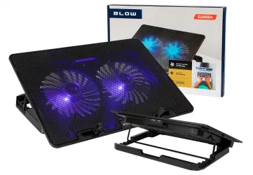 Podświetlana podstawka chłodząca pod laptop BLOW SAMBA