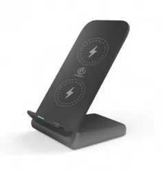 Bezprzewodowa ładowarka indukcyjna QI Rebeltec 15W High Speed - biała