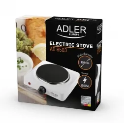 Kuchenka elektryczna jednopalnikowa Adler AD 6503