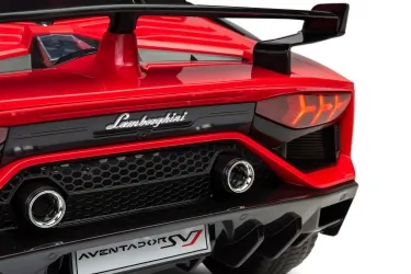 Samochód auto na akumulator Caretero Toyz Lamborghini Aventador SVJ akumulatorowiec + pilot zdalnego sterowania - czerwony