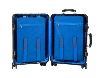 Kabinowa walizka aluminiowa na kółkach Kruge&amp;Matz 32 l czarna
