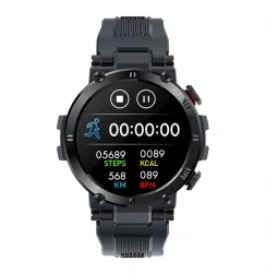 Zegarek sportowy smartwatch SENBONO D13 - czarno-szary