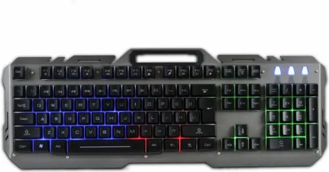 Zestaw gamingowy Rebeltec INTERCEPTOR klawiatura podświetlana + mysz + mata + słuchawki