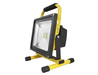 Przenośna lampa robocza LED LTC 30W IP44 akumulator 4x2.2Ah 6000K 230V/12V samochodowa zewnętrzna