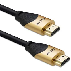 Kabel HDMI v2.1 Qoltec Ultra high speed 8K 60Hz 26AWG GOLD Ethernet 5m