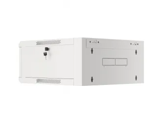 Szafa instalacyjna RACK V2 wisząca 19'' 4U 570x600 drzwi szklane Lanberg  - szara