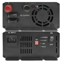 Inteligentna ładowarka do akumulatorów LiFePO4 AGM GEL SLA Qoltec Monolith 40A 12V