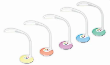 Lampka biurkowa LED RGB Esperanza ALTAIR 256 kolorów podświetlania