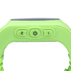 Zestaw dla dzieci zegarek smartwatch ART zielony + słuchawki nauszne Setty Wolfy