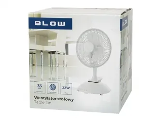 Wentylator biurkowy 2w1 z klipsem BLOW 6"/15cm 22W