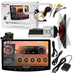 Radio samochodowe BLOW CP01 1DIN 10" Android/WiFi/GPS/CarPlay obrotowe