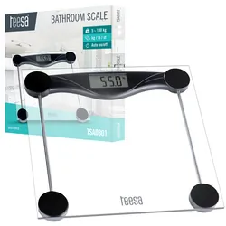 ELEKTRONICZNA SZKLANA WAGA ŁAZIENKOWA 180kg LCD