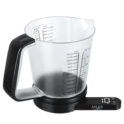 Elektroniczna waga kuchenna z kubkiem 1.2L Adler AD 3178