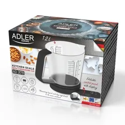 Elektroniczna waga kuchenna z kubkiem 1.2L Adler AD 3178