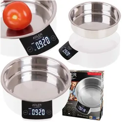 Elektroniczna waga kuchenna z misą Adler AD 3166 5kg
