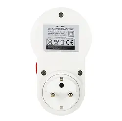 Elektroniczny programator czasomierz analogowy Blow TF-4