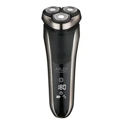 Elektryczna golarka męska 3 głowicowa maszynka do golenia Adler AD 2933 LCD + wysuwany trymer