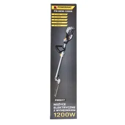 Elektryczne nożyce do żywopłotu na wysięgniku Powermat PM-NEW-1200S 40cm 1200W
