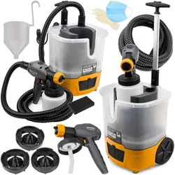 Elektryczny agregat pistolet do malowania 800ml Powermat PM-PDM-950M   3 dysze