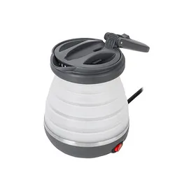 Elektryczny czajnik silikonowy składany turystyczny Adler AD 1370UK 0,6 L wtyczka UK + etui