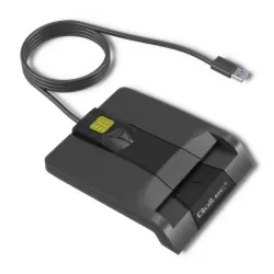 Inteligentny czytnik chipowych kart ID Qoltec SCR-0636 USB typu C