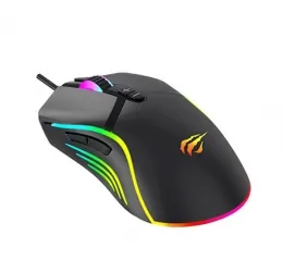Klawiatura gamingowa podświetlana Havit KB487L RGB mysz mata słuchawki dla graczy