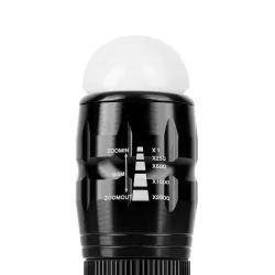Latarka ręczna Rebel 5W zoom w pokrowcu