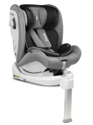 Fotelik samochodowy przód tył LIONELO BRAAM 0-36 KG ISOFIX + noga - kolor szary