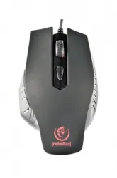 Optyczna podświetlana mysz dla graczy Rebeltec Red Dragon 2400 DPI