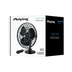 Wentylator samochodowy Peiying 12V na przyssawkę