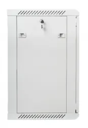 Szafa instalacyjna RACK wisząca 19'' 15U 600x450 drzwi szklane Lanberg - szara